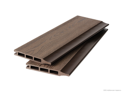 Доска заборная пустотелая NextWood Темно-коричневый