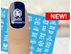 WHITE FLOWERS & LEAVES