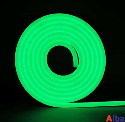 Гибкий неон Flex 220V Зеленый
