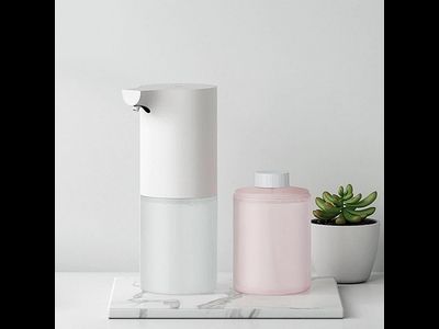 Сменный блок Xiaomi Mijia Automatic Induction Soap Dispenser Bottle 320ml Pink/White (1 шт.)