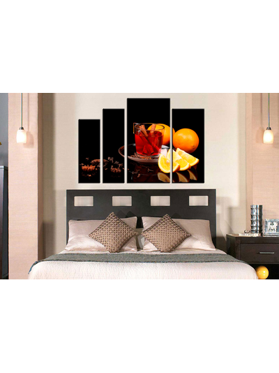 Модульная картина &quot;Серьезный натюрморт&quot;