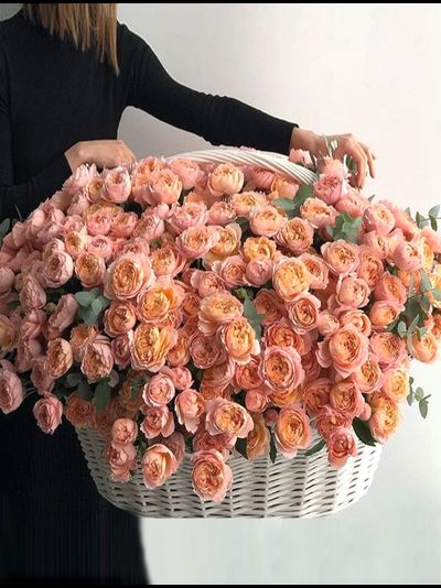 WOW-корзина из розы Джульетта