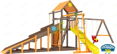 Всесезонная площадка IgraGrad С Gride с рукоходом SF2