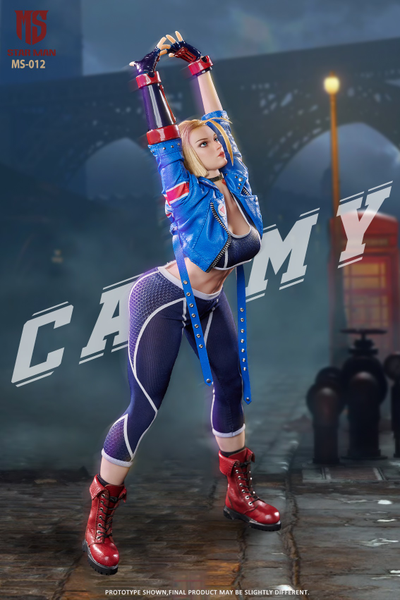 Кэмми Уайт (Street Fighter 6) - Коллекционная фигурка 1/6 Female Agent Blue Bee (MS-012) - STAR MAN