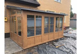 остекление веранды во Владимире, ул.Солнечная