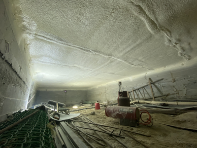 Утепление пола и подпола пенополиуретаном