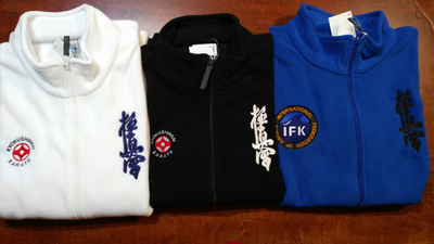 Флисовая толстовка  с вышивкой