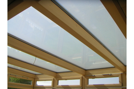 Зимний сад по деревянному каркасу