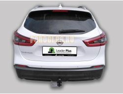 Фаркоп Лидер-Плюс для Nissan Qashqai/Nissan Qashqai +2 (2007-2014)