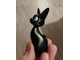 Фигурка черной кошки из полистоуна