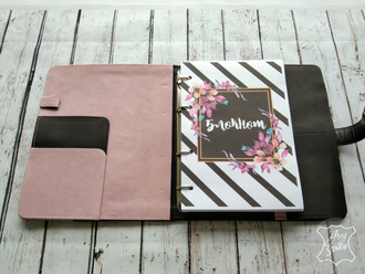 Ежедневник из натуральной кожи, подарок руководителю, кожаный блокнот купить, оригинальный подарок