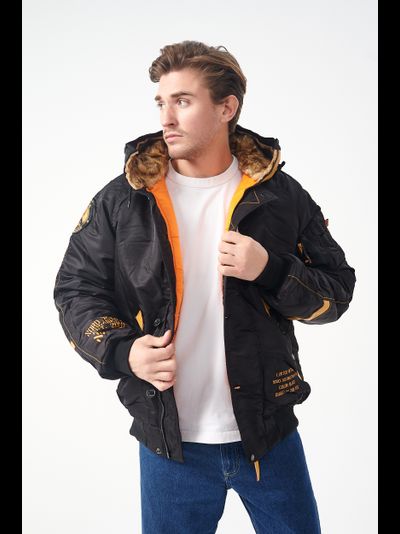 Куртка N2B INSTRUCTOR BLACK/ORANGE