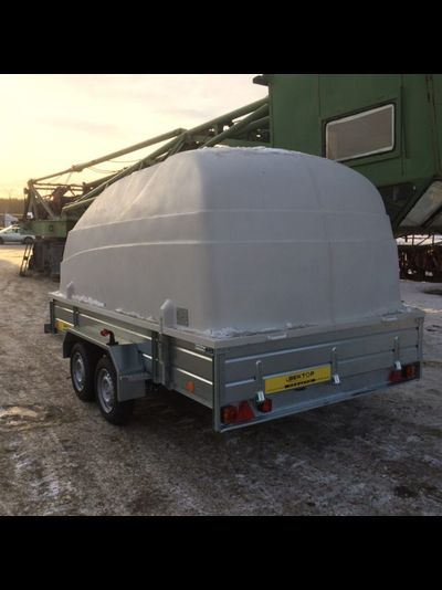 Прицеп ЛАВ-81013A с пластиковой крышкой