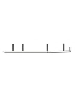 Коньки TM 100301T (223019Т) (без вставок) для снегохода Arctic Cat BEARCAT 570 (2009-2014) BEARCAT 2000 (2015-2019) F570 (2008-2014) M8000 (2014-2019) и др (0703-871, 1703-218, 2703-375)