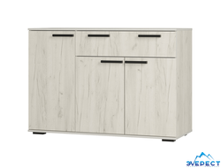 КОМОД СТАНДАРТ №4 1200*828*460 (дуб крафт белый)