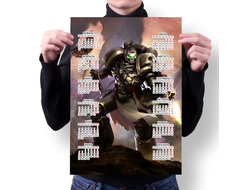 Календарь настенный Warhammer 40000, Вархаммер 40000 №13