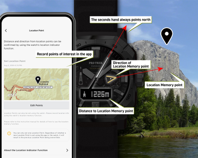 Часы Casio Pro Trek PRW-B1000-1