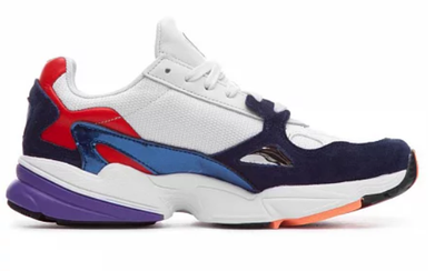 Adidas falcon red white online