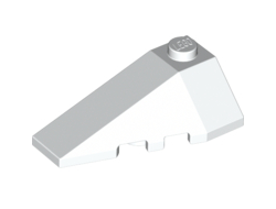 Wedge 4 x 2 Triple Left, White (43710 / 4179867 / 6106685)
