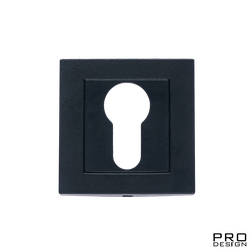 Накладка под цилиндр на квадратном основании Pro Design 489-С Черный