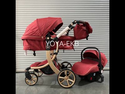 Детская коляска 3 в 1 Darex Красный