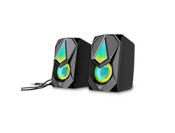 Игровая акустика с RGB подсветкой HAVIT GAMENOTE HV-SK210mini Gaming 2.0 USB 6 Bт.