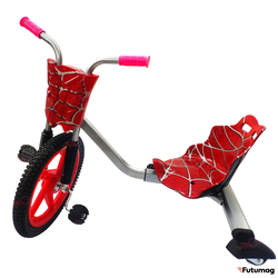 Детский трехколесный велосипед Дрифт Карт Drift-Trike — Спайдер-мэн