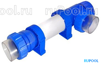 УФ-обеззараживатель Van Erp Blue Lagoon UV-C Salt Water Short 40000, 8 куб.м/ч, 40 Вт