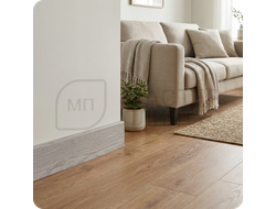 Плинтус из вспененного ПВХ Rico Concept 80мм 2,2м. 80201 Ясень норд