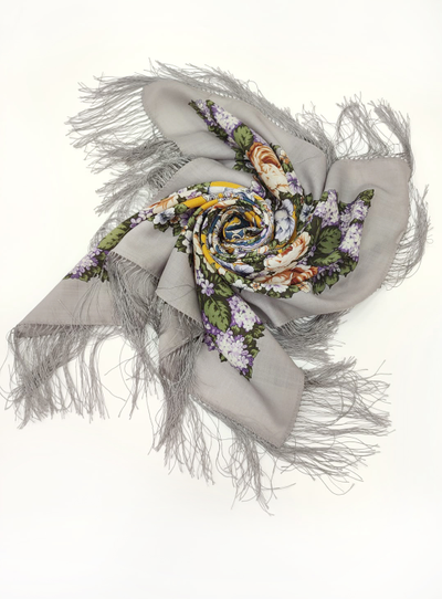 Павловопосадский платок Домашний очаг 1829-1