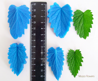 "Лист мелиссы " Силиконовый молд (вайнер)