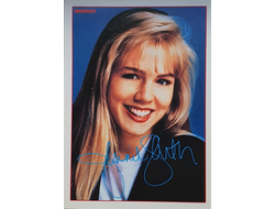 Jennie Garth Музыкальные открытки, Original Music Card, винтажные почтовые открытки, Intpressshop