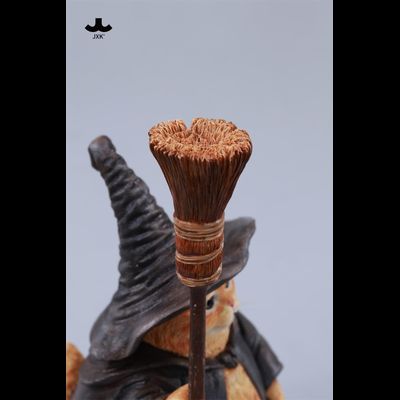 Котик-волшебник (черный) - Коллекционная фигурка 1/6 Wizard Cat (JXK-CS02C) - JXK