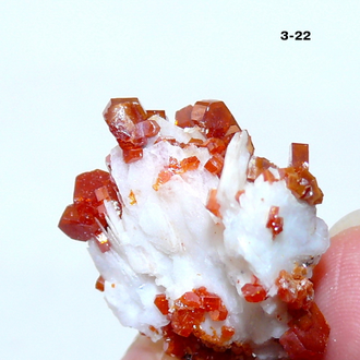 Ванадинит натуральный (щетка) №3-22: 34*26*15мм