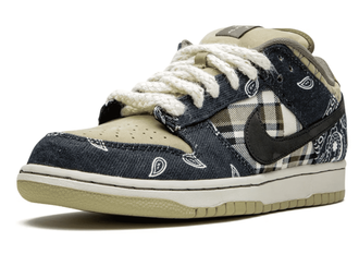 Nike SB Dunk Cactus Jack (Хаки) сбоку