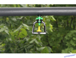 Дождеватель туманообразующий зеленый,  53,9-81,7л/ч, радиус 1-1,2м