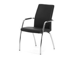 Кресло WELL SEAT 4LEG черный/хром