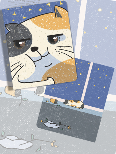 Тетради Милые коты Sweet cat's - 24 листа