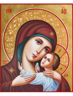 Корсунская Икона Пресвятой Божией Матери. Рукописная икона.