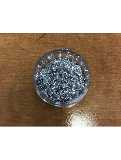 Сольвентостойкие флейки блестки Серебро 400 мкм / 0,4 мм