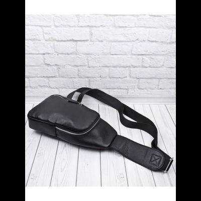 Кожаный кросс-боди рюкзак Vignola black (арт. 
3104-01)