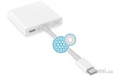 Адаптер Xiaomi USB Type C - HDMI (ZJQ01TM)