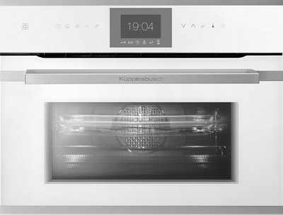 Компактный духовой шкаф с микроволнами Kuppersbusch CBM 6550.0 W1 Stainless Steel