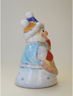 Снеговик с балалайкой