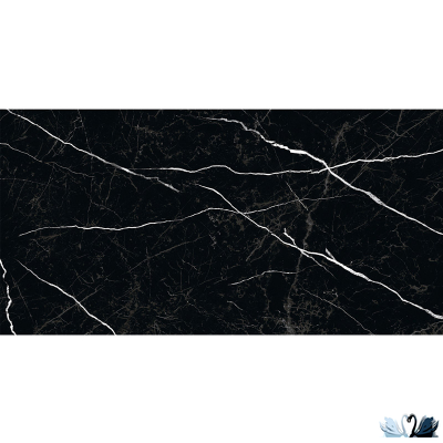 Керамогранит Staro Palacio Nero Marquina 60х120 см глянцевый