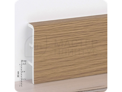 Плинтус ПВХ Рико Концепт 80мм 2,2м. 80013