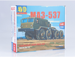 Сборная модель: (AVD Models 1353AVD) Седельный тягач МАЗ-537