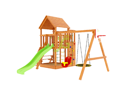 Детская площадка IgraGrad Крафт Pro 3 (скат 2,2)