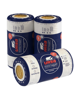 Минвата URSA ТеплоСТАНДАРТ МИНИ 2*6560х610х50мм (8,0м2 /0,4м3)