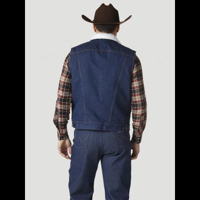 Жилет Wrangler® Sherpa Lined Denim Vest